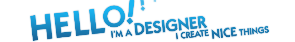 Hello! I\\\\\\\\\\\\\\\'m a designer, I create nice things.